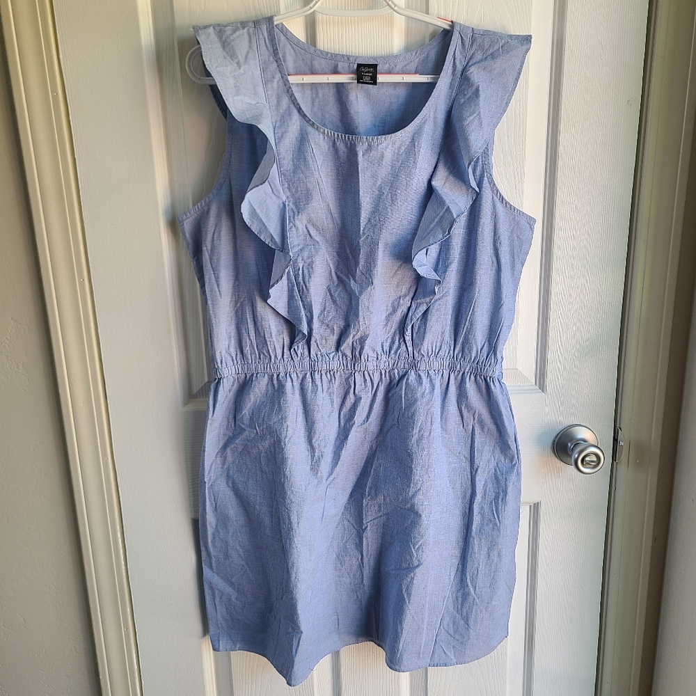 City Streets Blue Dress XL